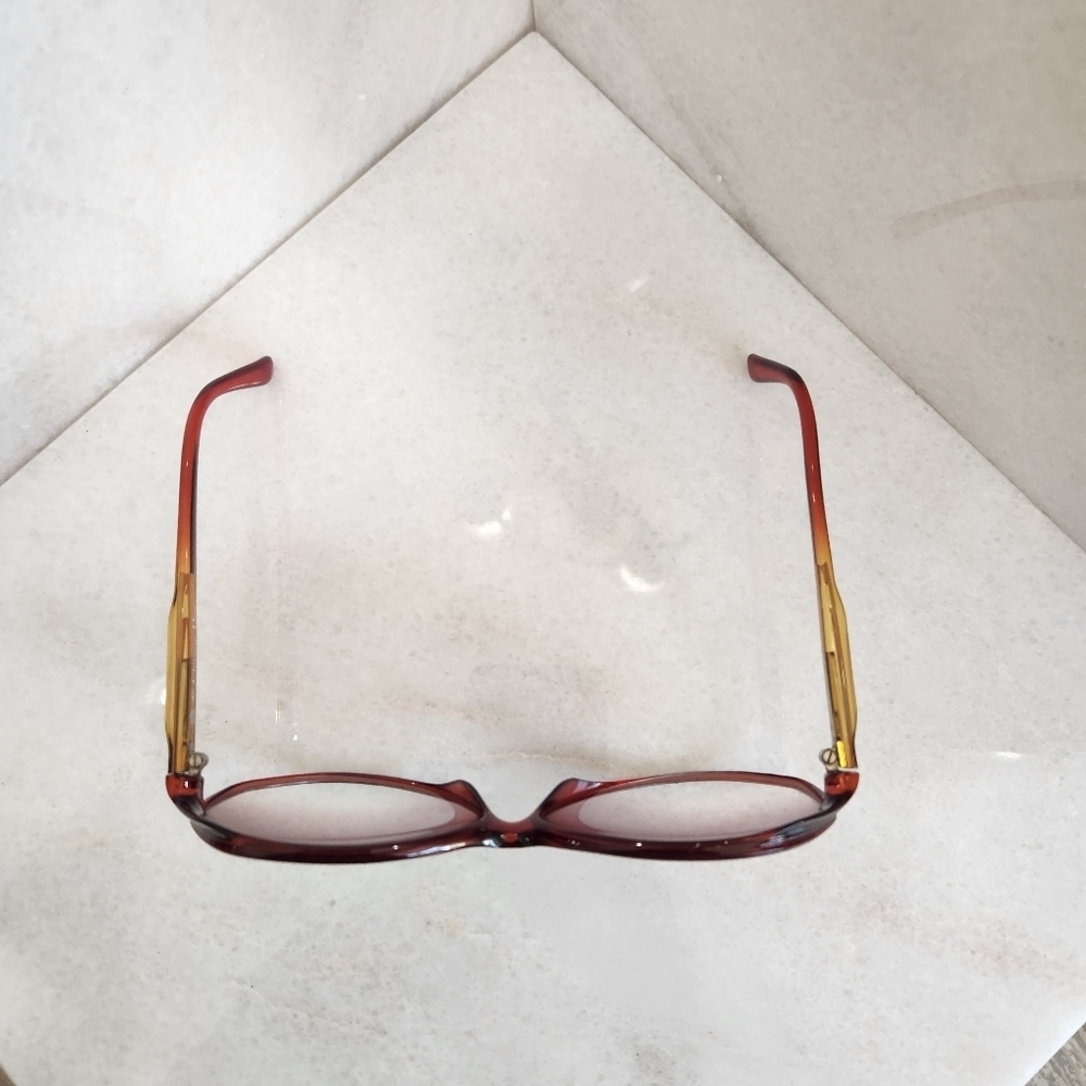 Vintage 1970s Dior 2259 30 Sunglasses OPTYL Red Frames GERMANY O-124 - Picture 7 of 16